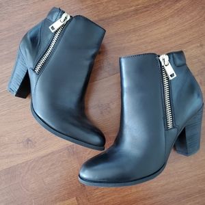 Aldo Leather Ankle Boots
